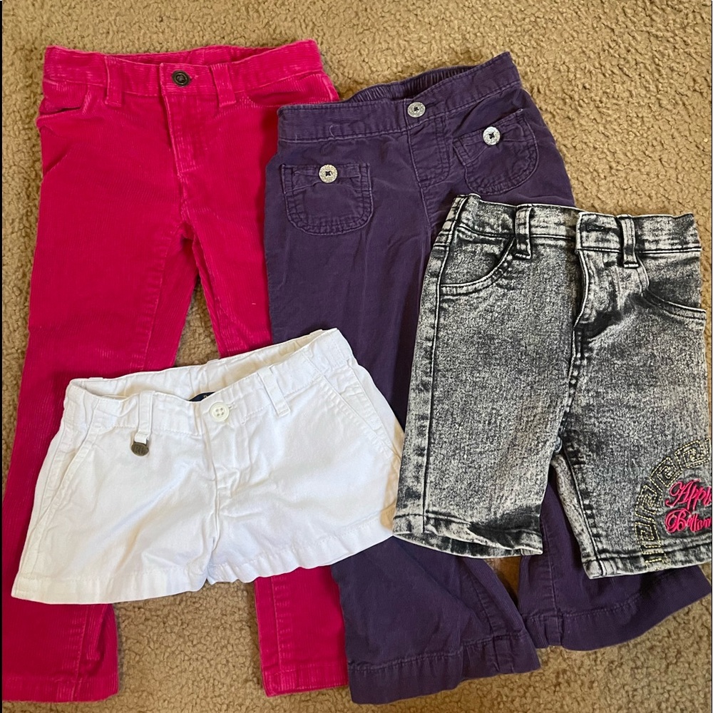 Girls 3t pants and shorts